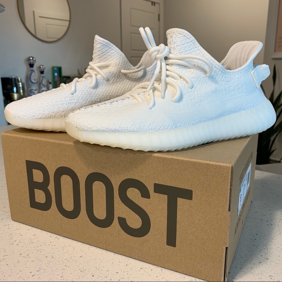 all white yeezy boost 350 v2